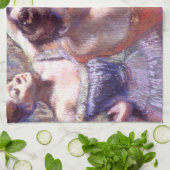 ダンサー1899エドガー・デガス キッチンタオル (折り畳み)