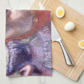 ダンサー1899エドガー・デガス キッチンタオル (四つ折り)