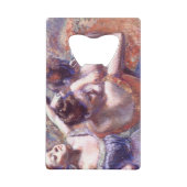 ダンサー1899エドガー・デガス クレジットカード栓抜き (裏面)