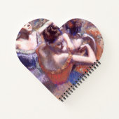 ダンサー1899エドガー・デガス ノートブック (裏面)