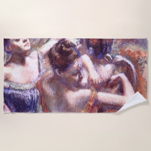 ダンサー1899エドガー・デガス ビーチタオル (正面)