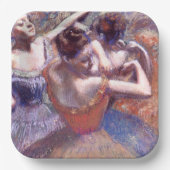 ダンサー1899エドガー・デガス ペーパープレート (正面)