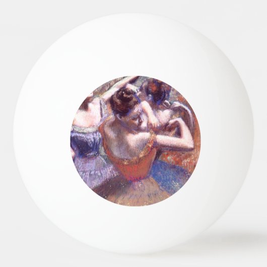 ダンサー1899エドガー・デガス 卓球ボール (正面)