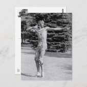 ダンサー1930年代 ポストカード (正面/裏面)