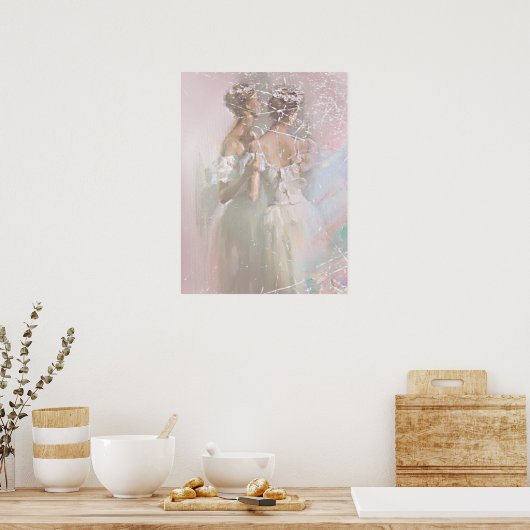 ダンサー2人 ポスター (キッチン)