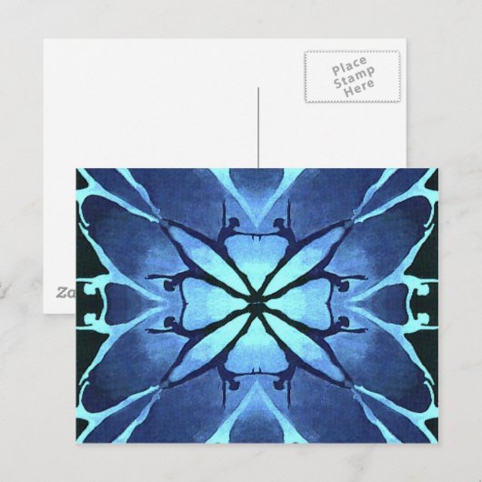 ダンサー(アクア) ポストカード (正面/裏面)