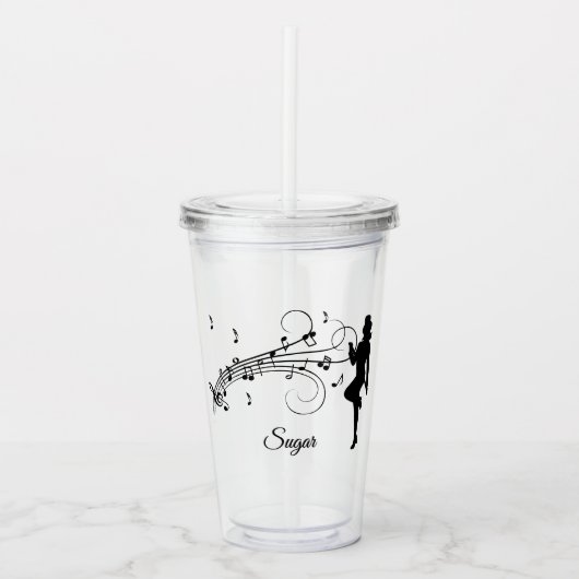 ダンサー アクリルタンブラー (正面)