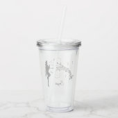 ダンサー アクリルタンブラー (裏面)