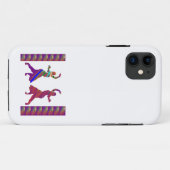 ダンサー:  インディアンのBollywoodのスタイルのダンス Case-Mate iPhoneケース (裏面(横))