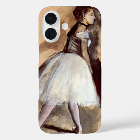 ダンサー：エドガー・デガスの傍に立つヴィンテージ・バレエ・アート Case-Mate iPhoneケース (裏面)