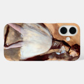 ダンサー：エドガー・デガスの傍に立つヴィンテージ・バレエ・アート Case-Mate iPhoneケース (裏面 (横))