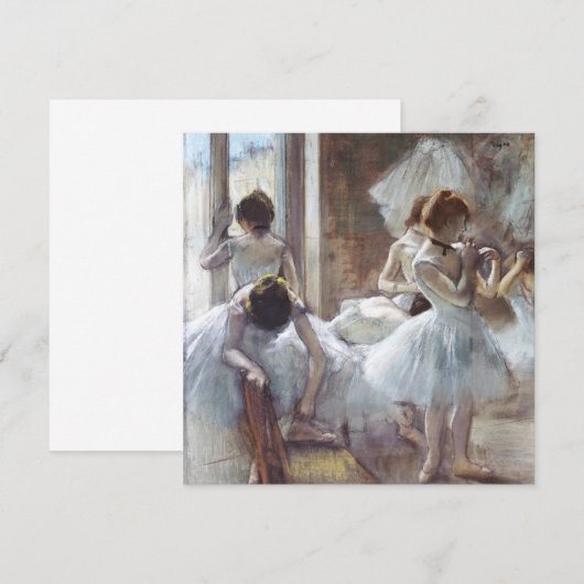 ダンサー・エドガー・デガ (正面/裏面)