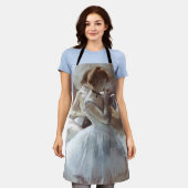 ダンサー・エドガー・デガ エプロン (着用した状態)