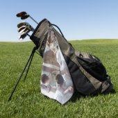 ダンサー・エドガー・デガ ゴルフタオル (グリーン)