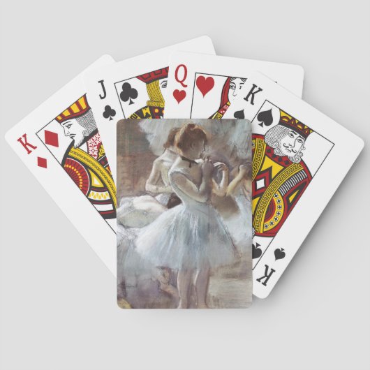 ダンサー・エドガー・デガ トランプ (裏面)