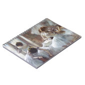 ダンサー・エドガー・デガ ノートブック (左側)