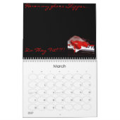 ダンサー カレンダー (3月 2027)