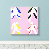 ダンサー キャンバスプリント (インサイチュ (ウッドフロア))