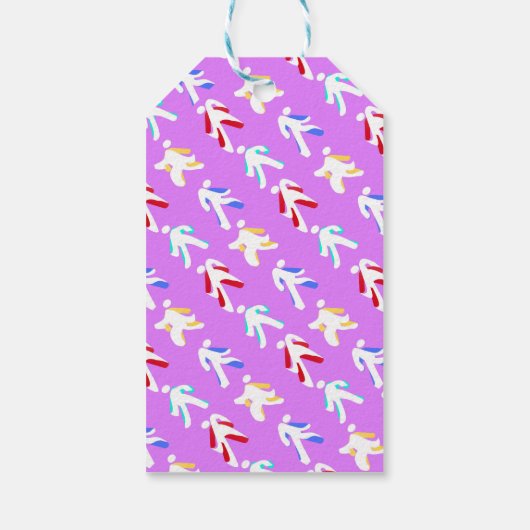 ダンサー ギフトタグ (裏面)