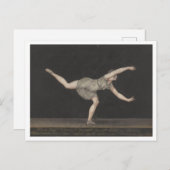 ダンサー，バルトロメウス・ジエセニス ポストカード (正面/裏面)