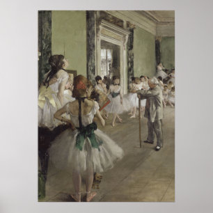 ダンサー/バレエスクール – Degas 絵画s ポスター