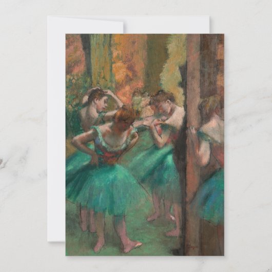 ダンサー、ピンクと緑 | Edgar Degas (正面)