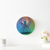 ダンサー*フェジャ* ラウンド壁時計 (ホーム)