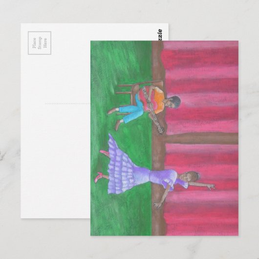 ダンサー ポストカード (正面/裏面)