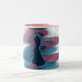 ダンサー*マコ* ツートーンマグカップ