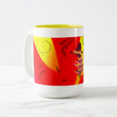 ダンサー*レイジ* ツートーンマグカップ (正面左)