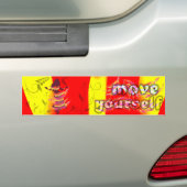 ダンサー*レイジ* バンパーステッカー (車上)