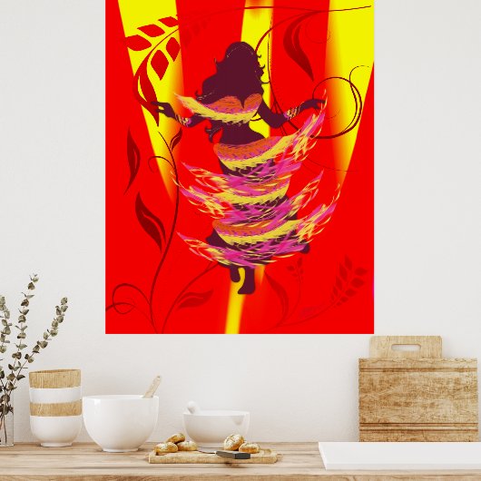 ダンサー*レイジ* ポスター (キッチン)