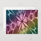 ダンサー（レインボー – ツイスト） ポストカード (正面/裏面)