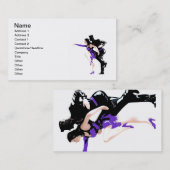 ダンサー 名刺 (正面/裏面)