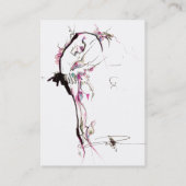 ダンサー 名刺 (裏面)