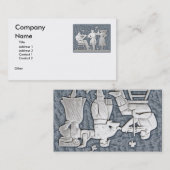 ダンサー 名刺 (正面/裏面)