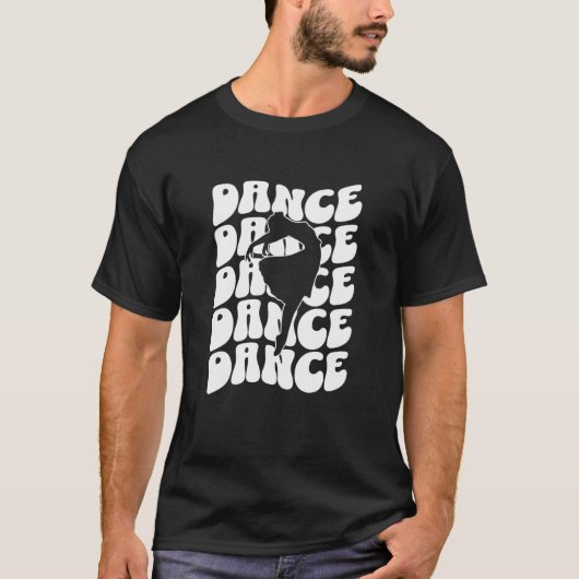 ダンサー 振付師 講師 生徒 教師 レ Tシャツ (正面)