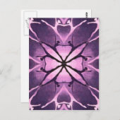 ダンサー(紫) ポストカード (正面/裏面)