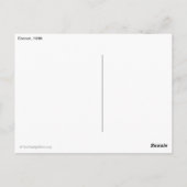 ダンサー， 1936 ポストカード (裏面)