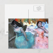 ダンサー – Edgar Degas ポストカード (正面/裏面)