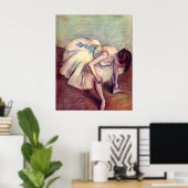 ダンサー – Edgar Degas - 1881 ポスター (ホームオフィス)