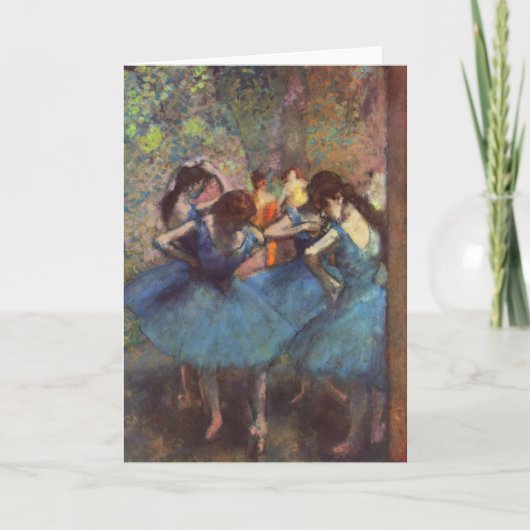 ダンサー – Edgar Degas - 1890 カード (正面)
