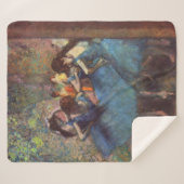 ダンサー – Edgar Degas - 1890 シェルパブランケット (正面(横))