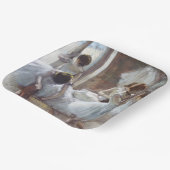 ダンサーEdgar Degas紙プレート ペーパープレート (傾斜あり)