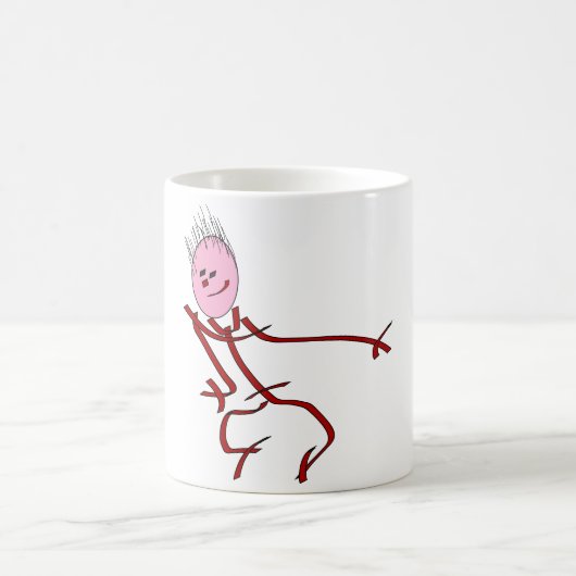 ダンサ熱狂するーマグ コーヒーマグカップ (中央)
