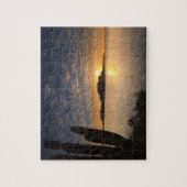 ダンザンテ島を越える日の出 ジグソーパズル (縦)