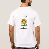 ダンシングひまわり Tシャツ (裏面)