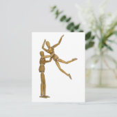 ダンシングカップル061809 ポストカード (スタンド正面)