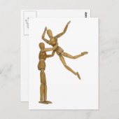 ダンシングカップル061809 ポストカード (正面/裏面)