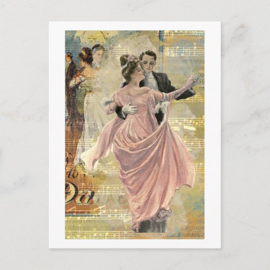 ダンシングカップル ポストカード (正面)